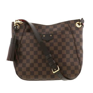 Louis Vuitton South Bank Bag Damier Ebene Brown